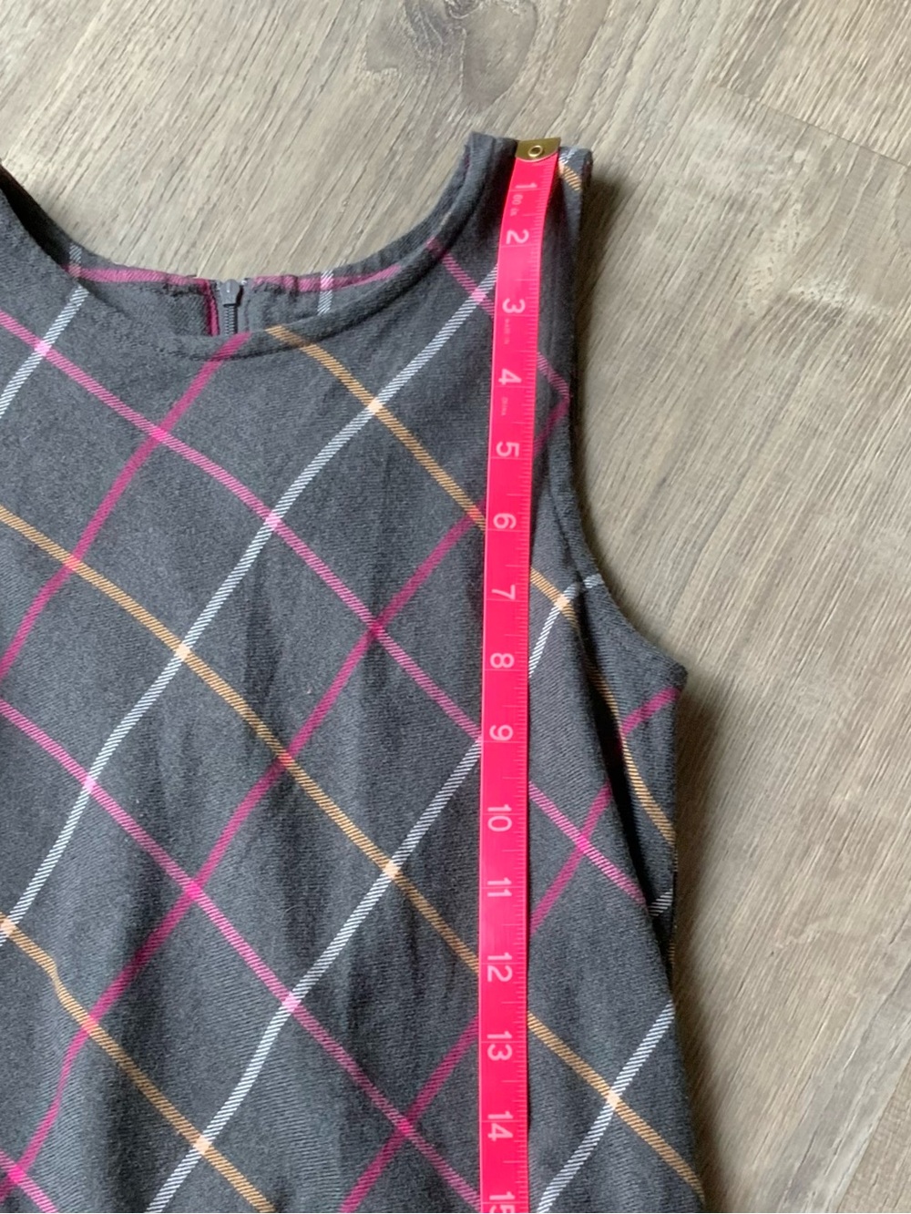 Gymboree Argyle Jumper Dress Girls Size: 9 - Picture 8 of 9